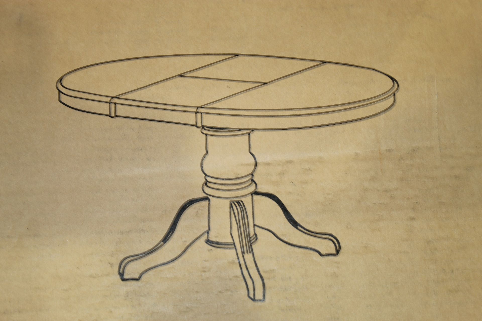 Boxed Extending Dining Table RRP £390 (19079) (Pictures Are For Illustration Purposes Only) (