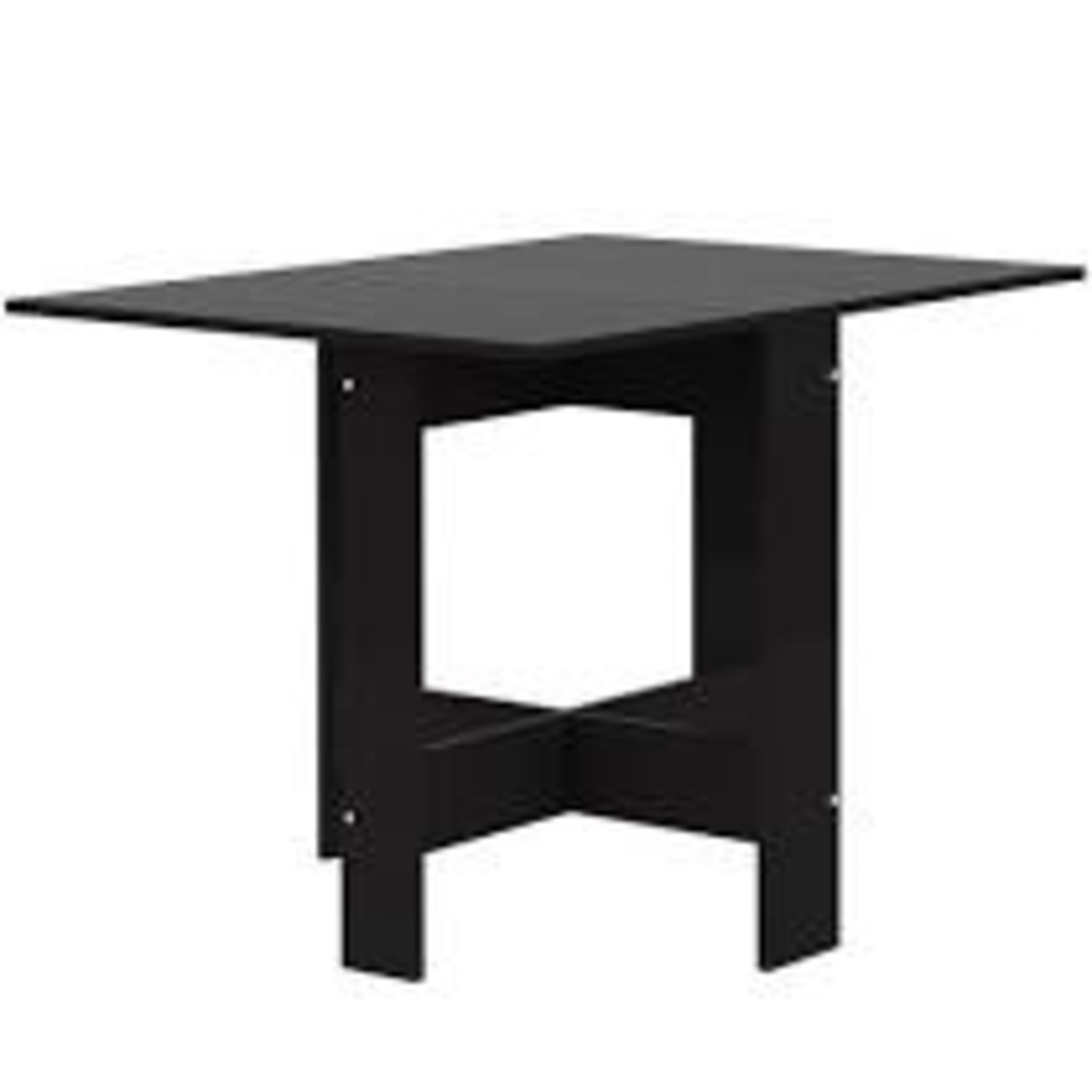 Massive Table Base In Black Gloss RRP £90 (18030) (Pictures Are For Illustration Purposes Only) (