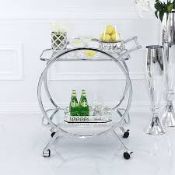 Boxed Tracey Serving Cart RRP £170 (19138) (Pictures Are For Illustration Purposes Only) (Appraisals