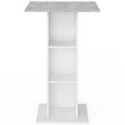 Boxed 17 Stories Bar Table RRP £70 (18030) (Pictures Are For Illustration Purposes Only) (Appraisals