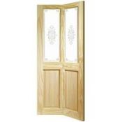 Victorian Bi-Fold Door RRP £130 (19179) (Pictures Are For Illustration Purposes Only) (Appraisals