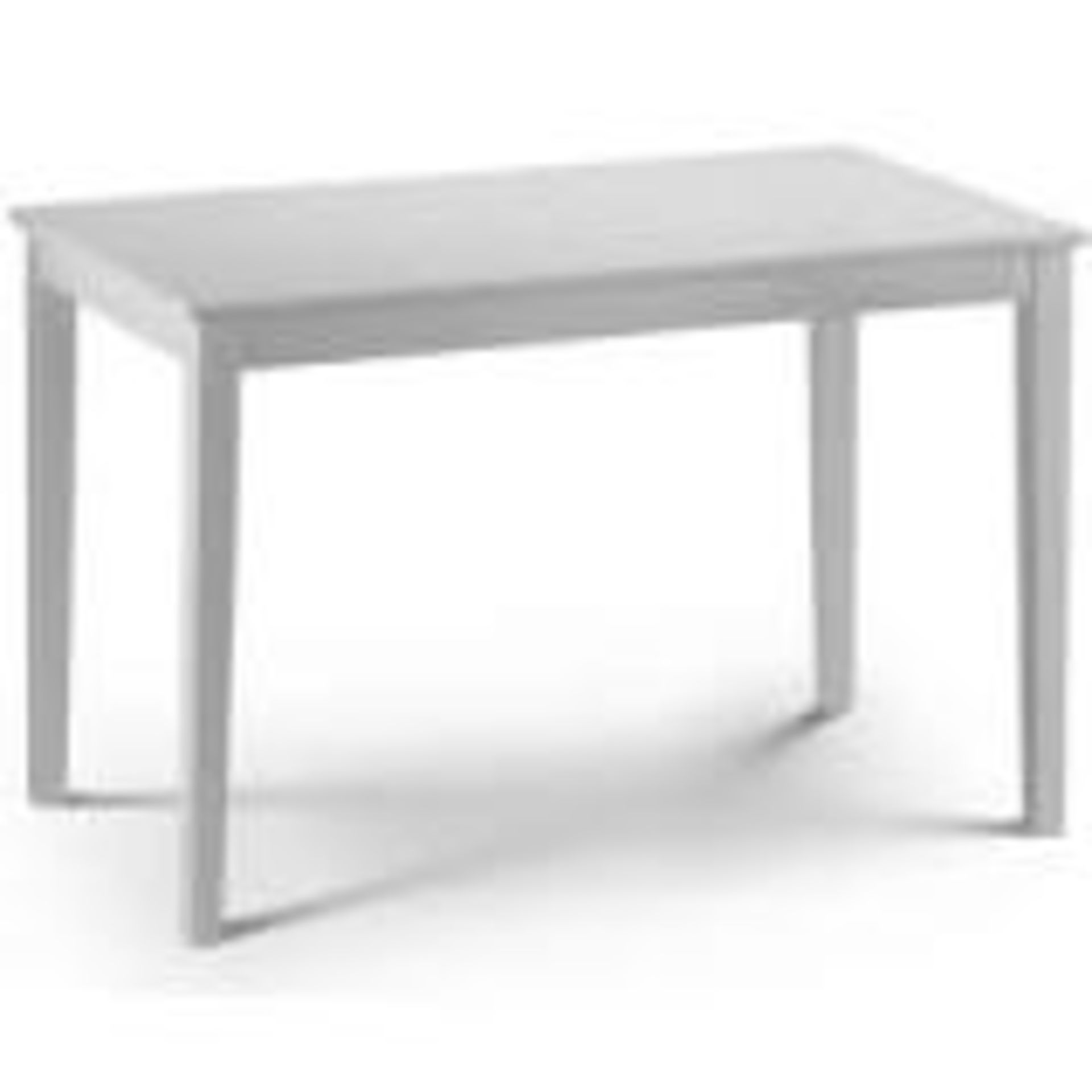 Boxed Tacoo Dining Table In Satin White RRP £140 (Pictures Are For Illustration Purposes Only) (