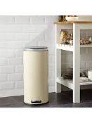 Boxed John Lewis & Partners 30 Litre Powder Coated Pedal Bin RRP £40 (861208) (Pictures Are For