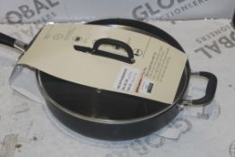 John Lewis & Partners Saute Pan With Lid RRP £50 (866172) (Pictures Are For Illustration Purposes