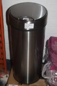 Stainless Steel 30 Litre Touch Bin RRP £55 (859437) (Pictures Are For Illustration Purposes Only) (