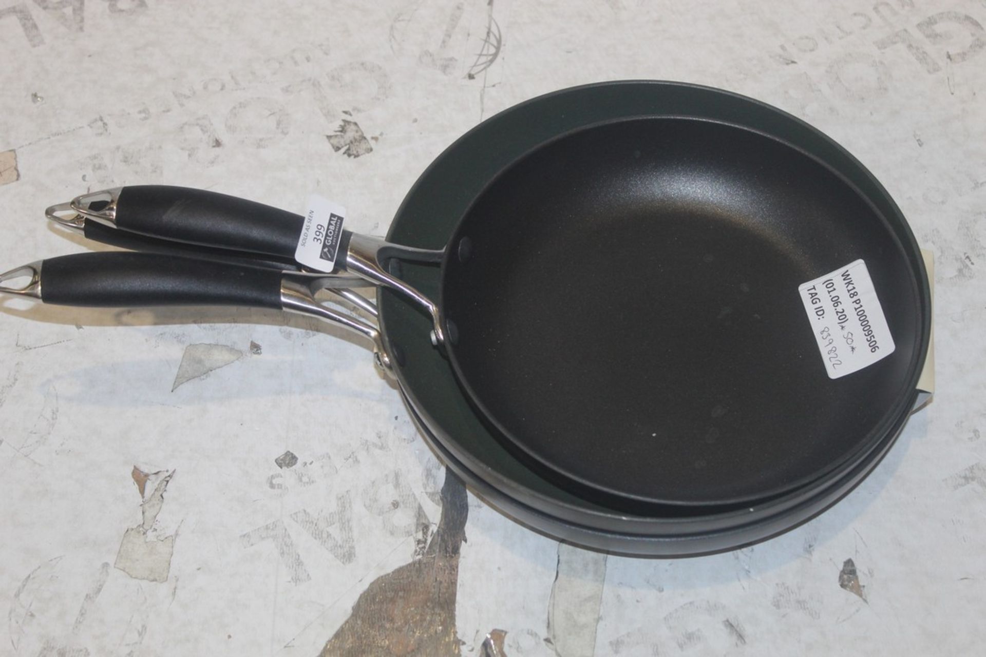 Assorted Small Medium & Large Non Stick John Lewis & Partners Frying Pans RRP £50-70 (839822) (