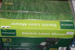 Boxed Gardenline 1100 Watt Electric Lawnmower RRP £40 (Pictures Are For Illustration Purposes