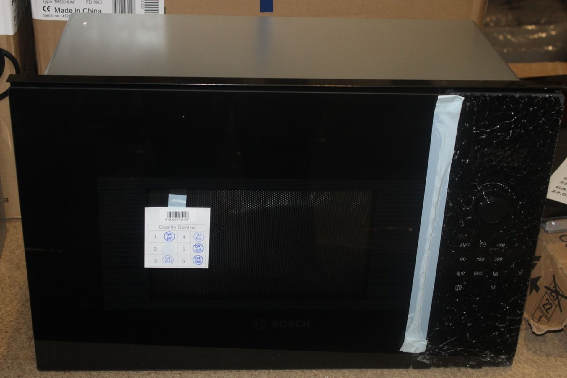 Boxed Bosch BFL523MB0B Integrated Microwave (In Need Of Attention) RRP £320 (M956647) (Pictures