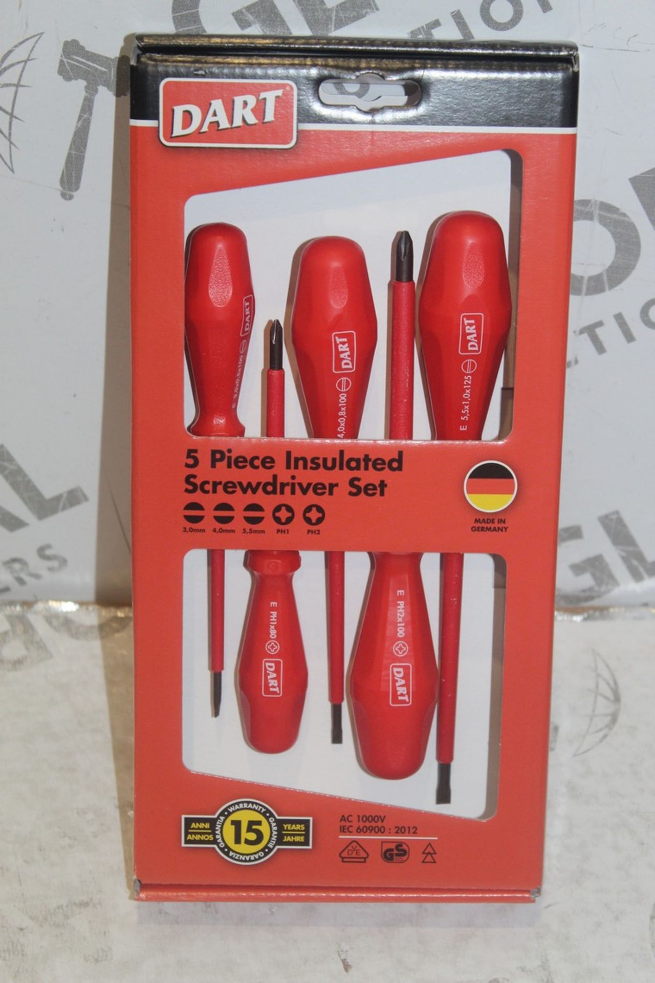 Boxed Brand New 5 Piece Insulated Screw Driver Sets RRP £30 Each (Pictures Are For Illustration