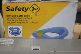 Assorted Safety First Swivel Bath Seat & Four Baby My First Activity Train RRP £30-35 Each (