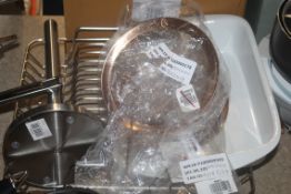 Assorted Items To Include Cook Book Stand, Sieve, Kitchen Roll Holder & Draining Board RRP £10-20