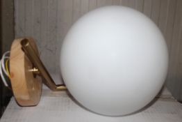 Boxed Relaxed Days 1 Light Armed Sconce Light RRP £70 (16444) (Pictures Are For Illustration