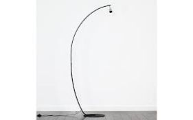 Boxed Curver Rousse Large Curved Black Floor Lamp Base Only RRP £80 (16939) (Pictures Are For