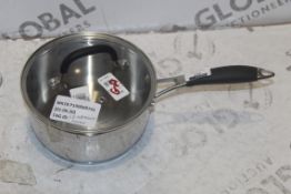 John Lewis & Partners Classic Stainless Steel Pans RRP £35-40 Each (879188) (879200) (Pictures Are