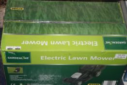 Boxed Gardenline 1100 Watt Electric Lawnmower RRP £40 (Pictures Are For Illustration Purposes