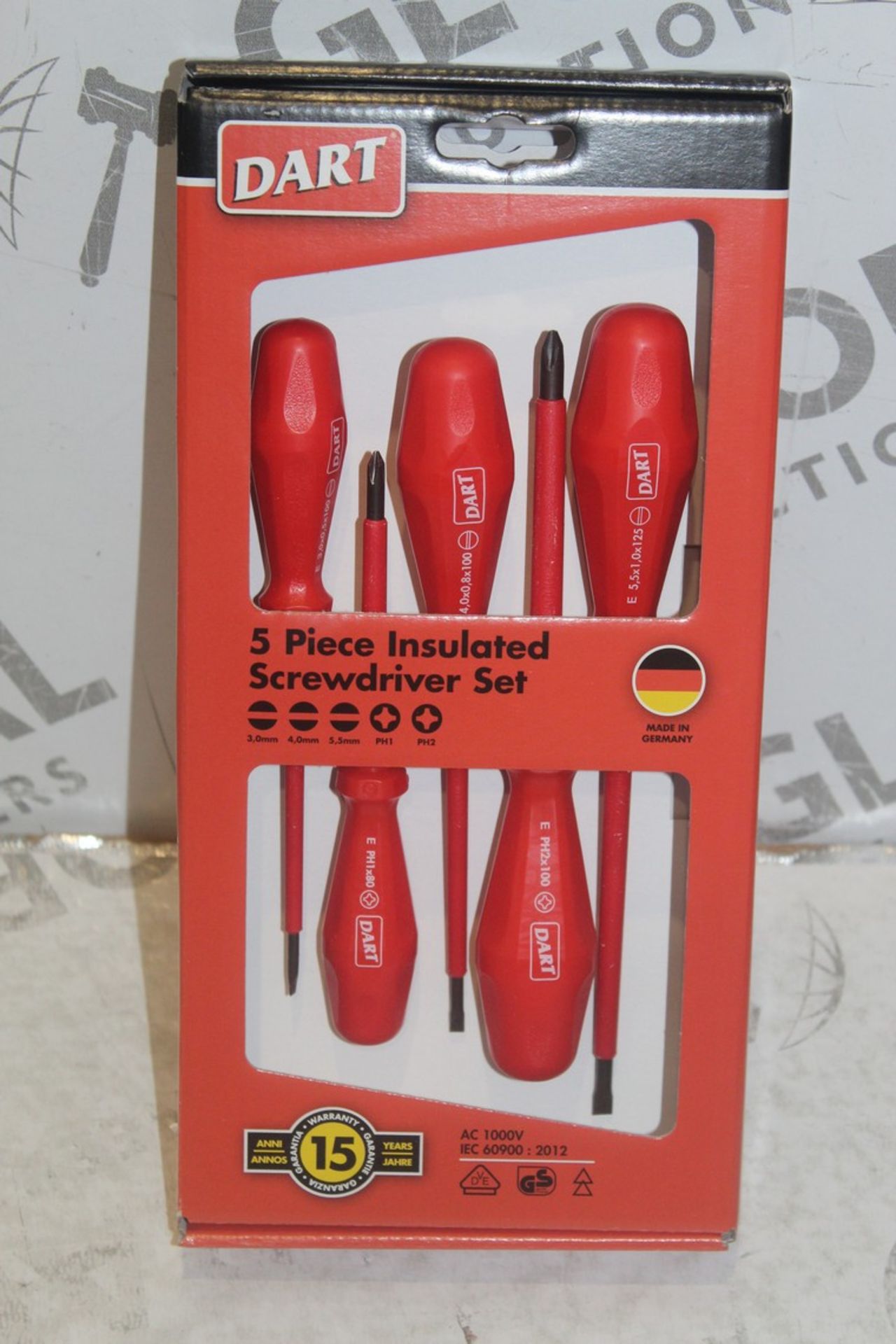 Boxed Brand New 5 Piece Insulated Screw Driver Sets RRP £30 Each (Pictures Are For Illustration