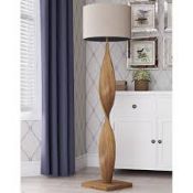 Boxed Whiffletree 160cm Standard Floor Lamp Base Only RRP £180 (16939) (Pictures Are For