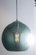 Boxed Searchlight Balls Smoked Glass Pendant Light RRP £80 (15491) (Pictures Are For Illustration