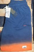 Pair Polo Ralph Lauren Ombre Blue & Orange Tracksuit Pants RRP £135 (869894) (Pictures Are For