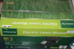 Boxed Gardenline 1100 Watt Electric Lawnmower RRP £40 (Pictures Are For Illustration Purposes