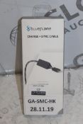 Boxed Brand New Blue Flame Charge And Sync Mobile Phone Cables With Stay In Place Anchor RRP £15