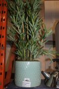 Boxed Peony Potted Artificial Bamboo Plant (In Need Of Attention) RRP £150 (864223) (Pictures Are