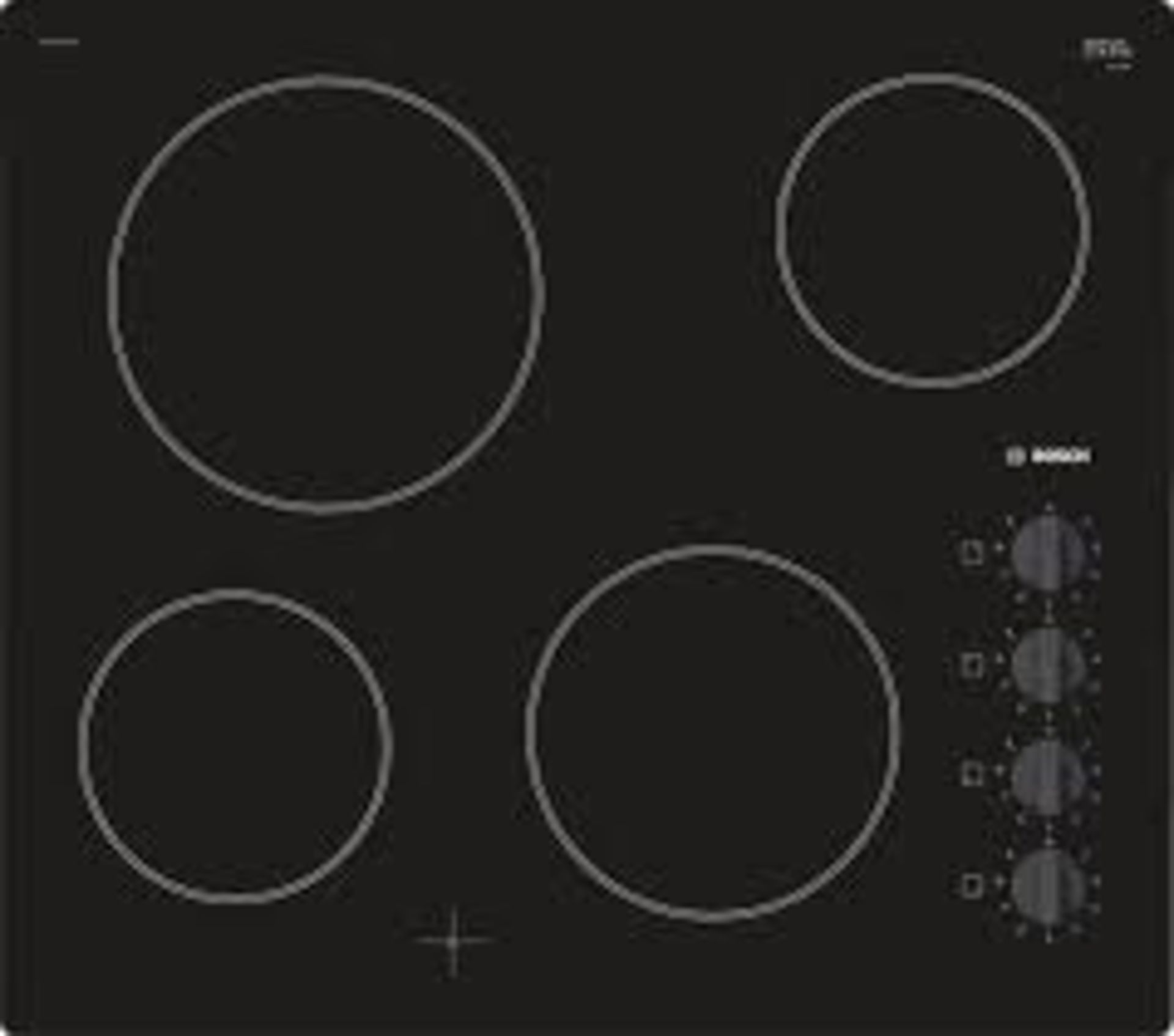 Boxed Bosch PKE611CA1E 4 Plate Ceramic Hob RRP £230 (CGM955487) (Pictures For Illustration