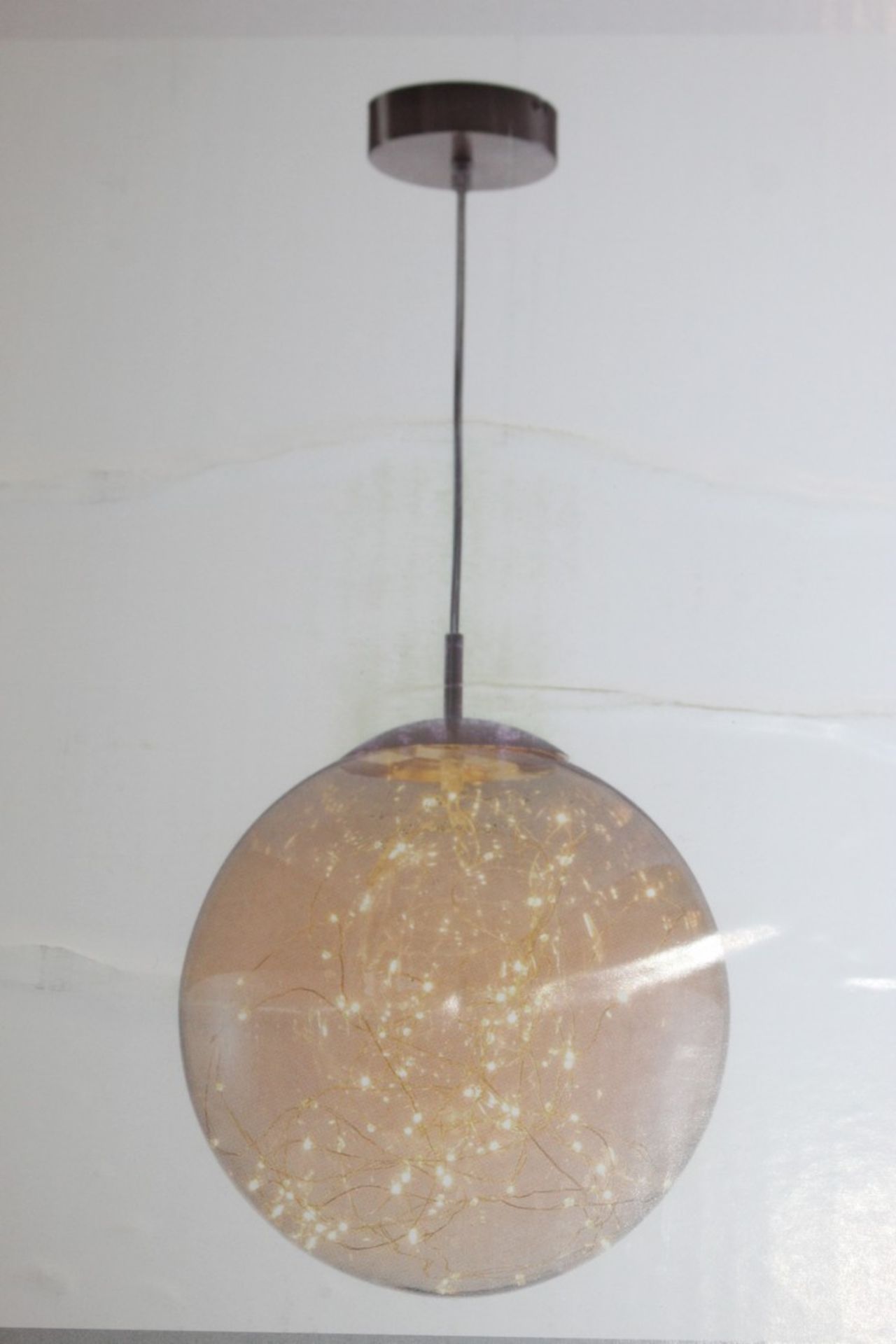 Ninaluchen LED 12 Watt Single Light Globe Ceiling Light RRP £65 (19875) (Pictures Are For
