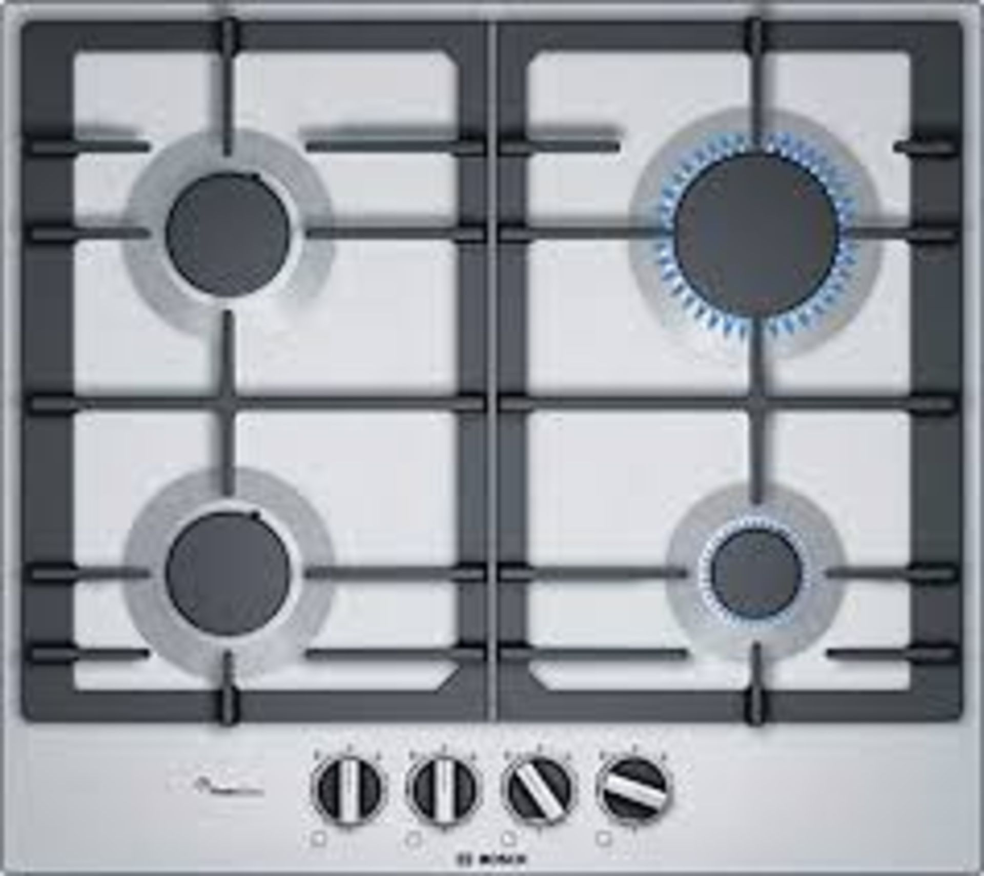 Boxed Bosch PCP6A5B90 Stainless Steel 4 Burner Gas Hob RRP £270 (CGM825300) (Pictures Are For