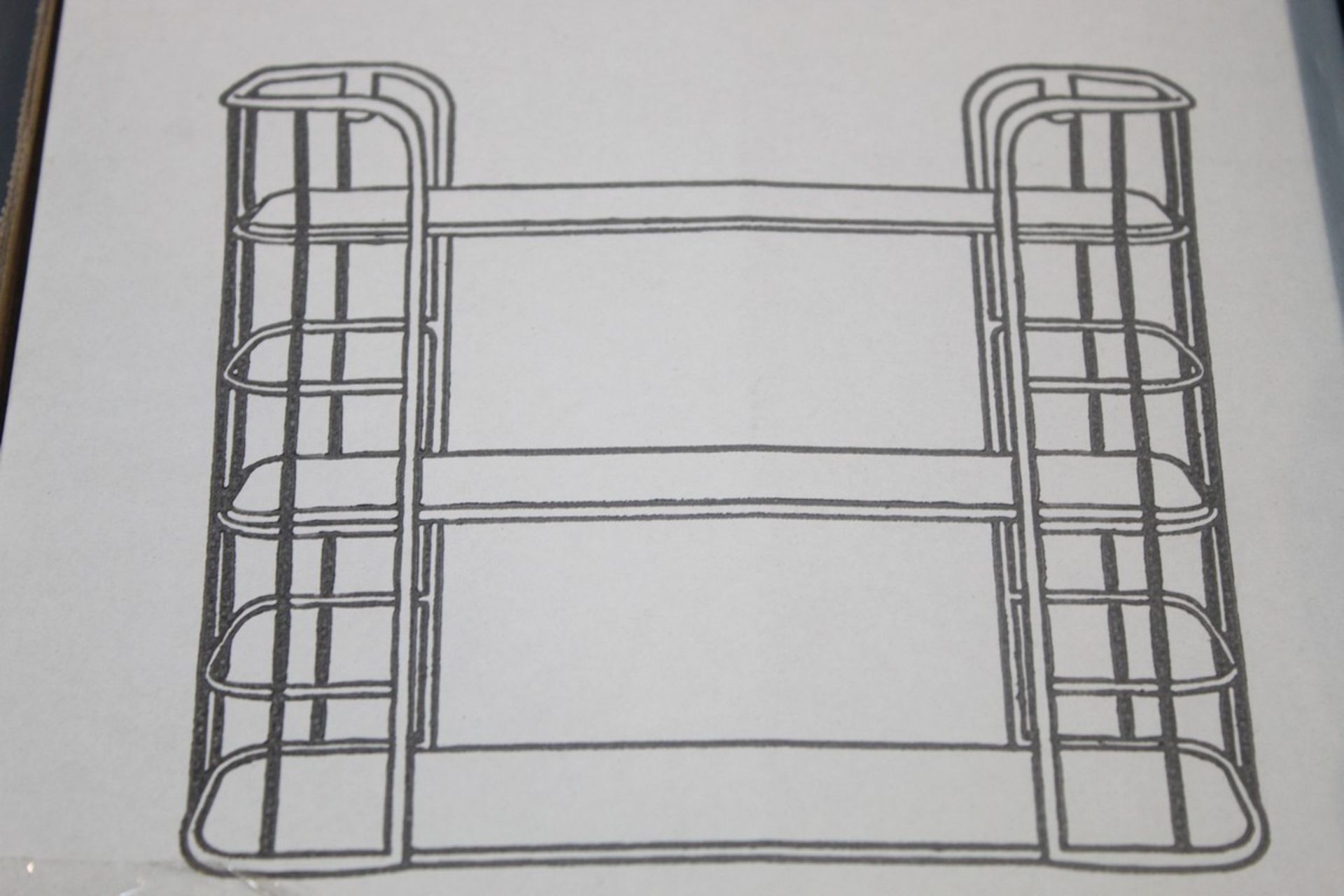 Boxed 3 Tier Shelving Unit RRP £60 (Pictures Are For Illustration Purposes Only) (Appraisals Are