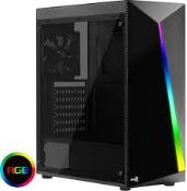 Boxed Aero Cool Shard ARGB Flow Mid Tower Computer Tower Case RRP £60