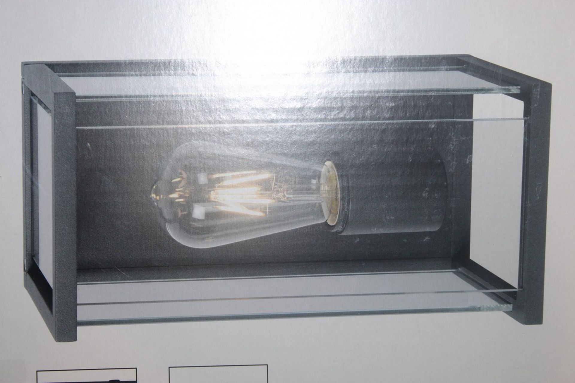 Boxed Lucide Claire LED Wall Light RRP £75 (16853) (Pictures Are For Illustration Purposes Only) (