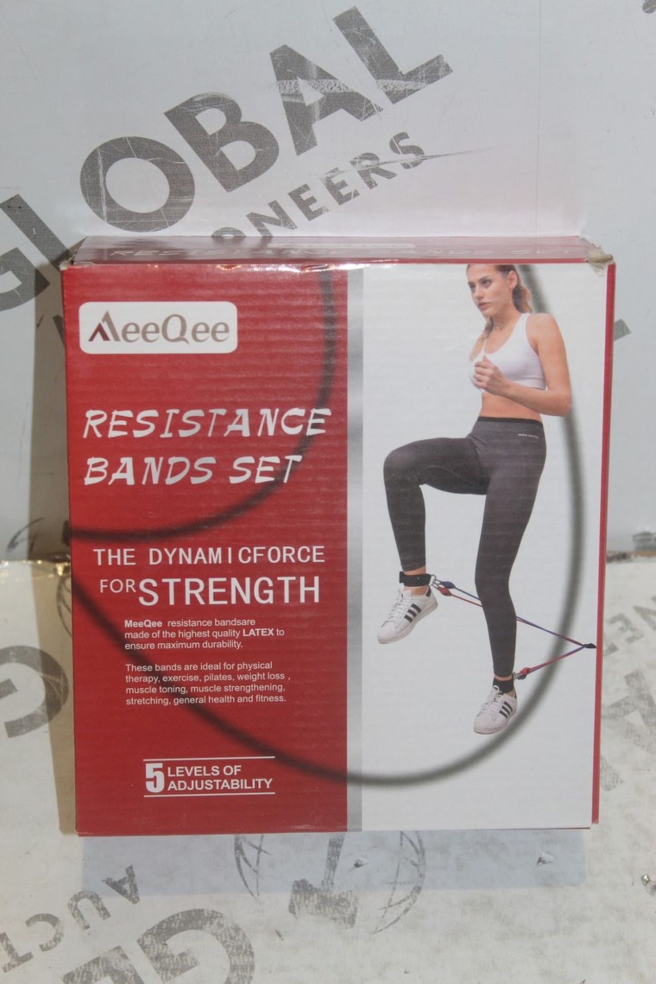 Meeqee Resistance Band Sets RRP £20 Each (Pictures Are For Illustration Purposes Only) (Appraisals