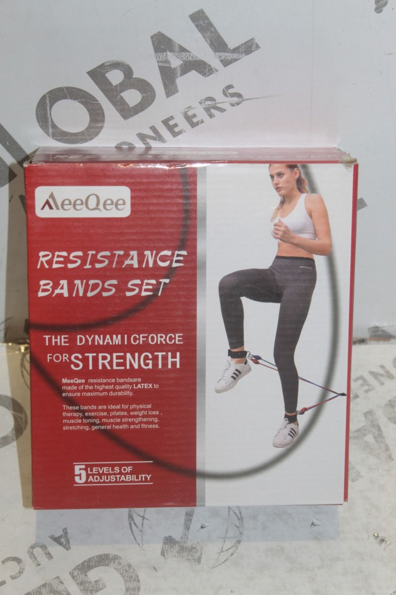 Meeqee Resistance Band Sets RRP £20 Each (Pictures Are For Illustration Purposes Only) (Appraisals