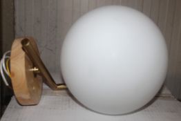 Boxed Relaxed Days 1 Light Armed Sconce Light RRP £70 (16444) (Pictures Are For Illustration