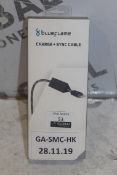 Boxed Brand New Blue Flame Charge And Sync Mobile Phone Cables With Stay In Place Anchor RRP £15
