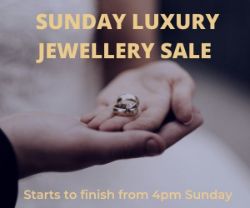 Sunday Luxury Jewellery Sale!