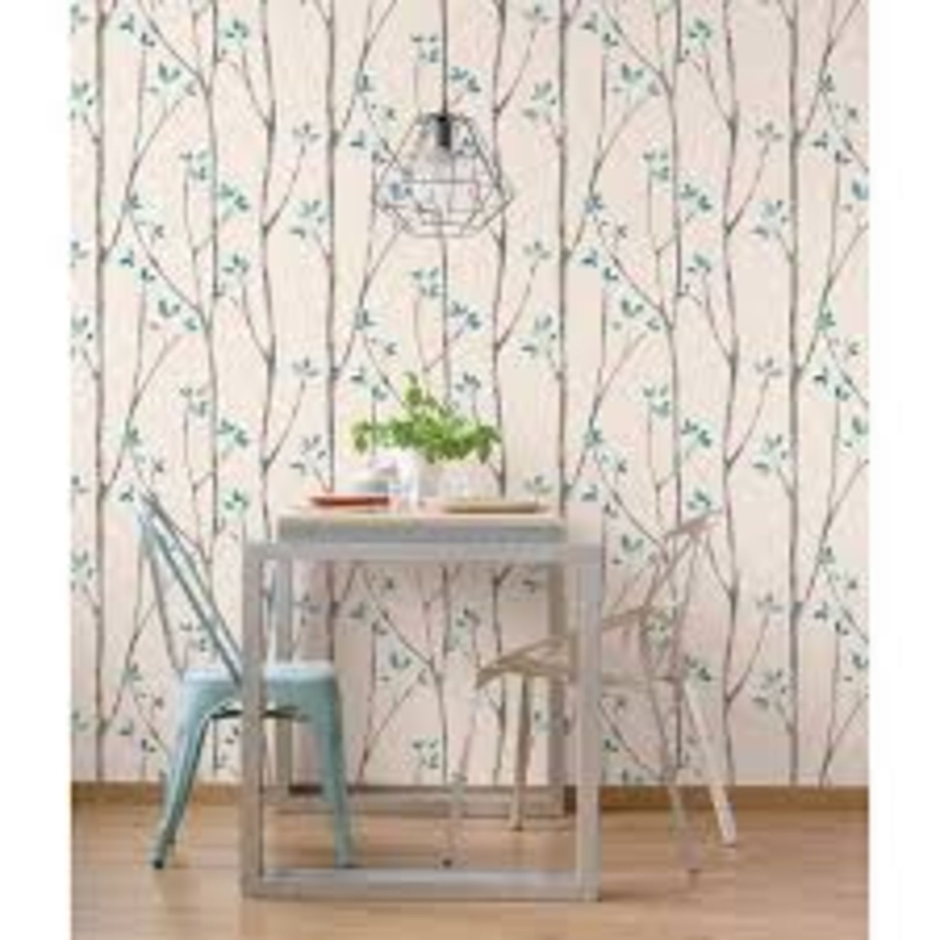 Lot To Contain 4 Brand New Urban Wall Design Repeat Wallpaper Combined RRP £160 (13482) (Pictures