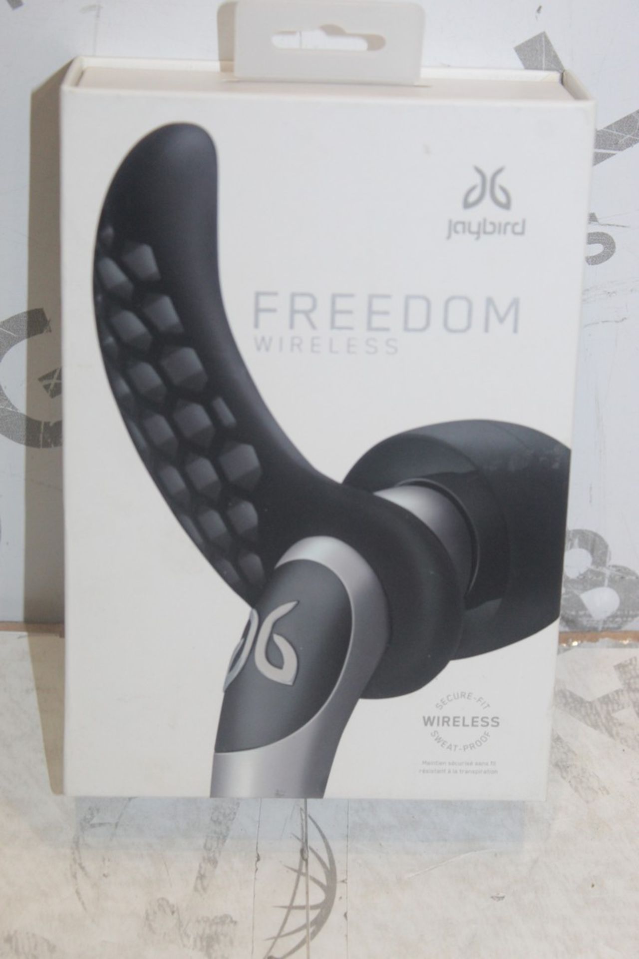 Boxed Pair Jaybird Freedom Secure Fit Sweat Proof Wireless Earphones RRP £170 (Pictures Are For