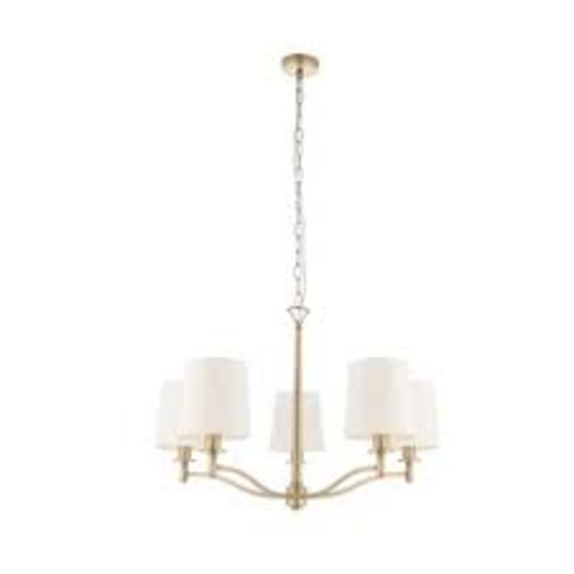 Boxed Endon Lighting Passiac 5 Light Ceiling Chandelier RRP £180 (16875) (Appraisals Are Available