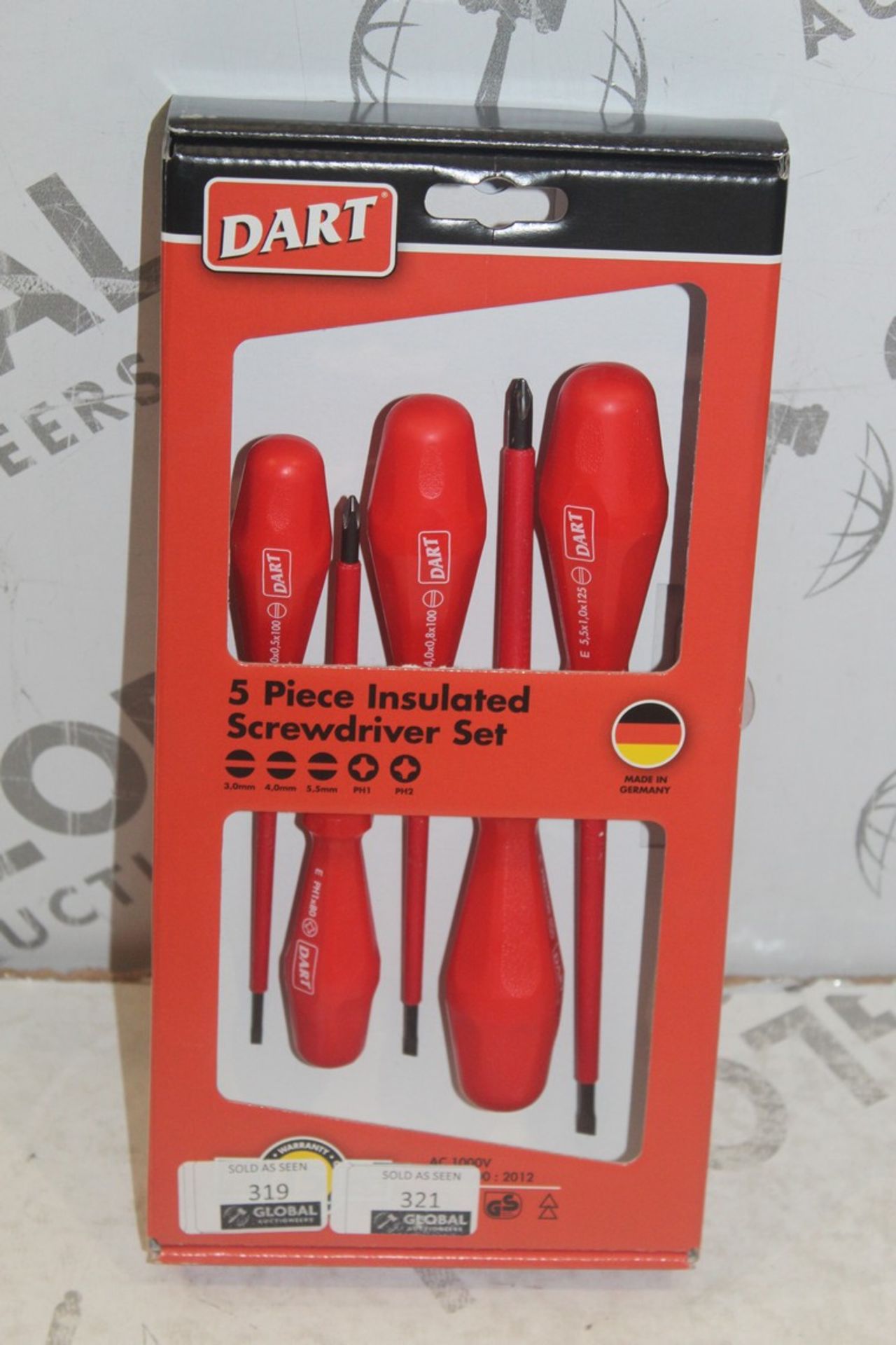 Lot To Contain 2 Boxed Brand New 5 Piece Insulated Screw Driver Sets Combined RRP £70 (Pictures