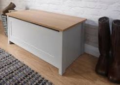 Boxed GFW Lancaster Hallway Ottoman Storage Unit RRP £80 (18960)