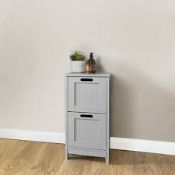 Boxed Colonial 2 Drawer Free Standing Slim Chest RRP £80 (17725)