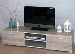 Boxed Lowboard 43Inch Tv Entertainment Stand RRP £100 (19199)