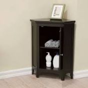 Boxed Ethan Corner Mount Bathroom Cabinet RRP £90 (17725)