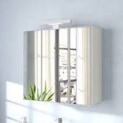 Boxed Bali 70*80cm Surface Mounted Mirror RRP £110 (19199)