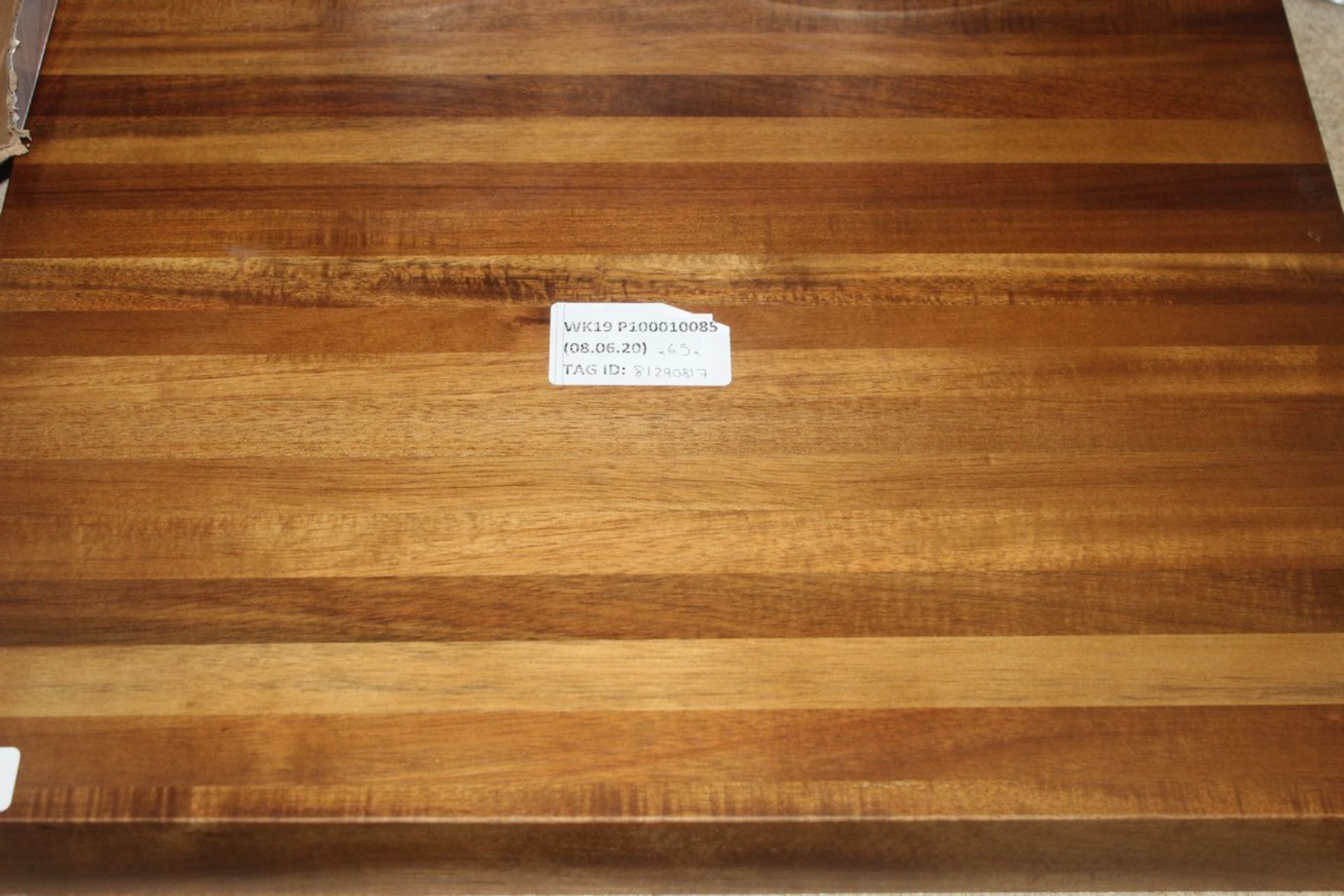 John Lewis & Partners Solid Acacia Butchers Block Chopping Board RRP £65 (81290817) (Pictures Are