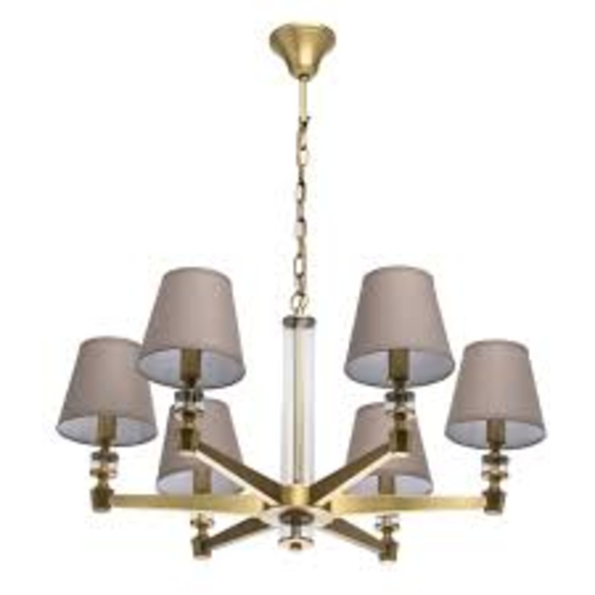 Boxed Willa Arlo Shaded Chandelier Style Ceiling Light RRP £280 (16543) (Pictures Are For
