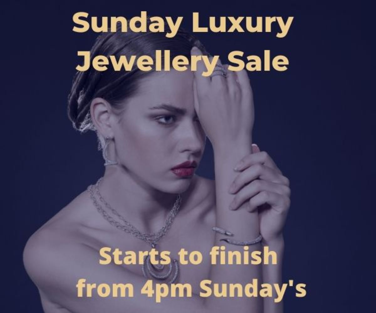 Sunday Luxury Jewellery Sale!