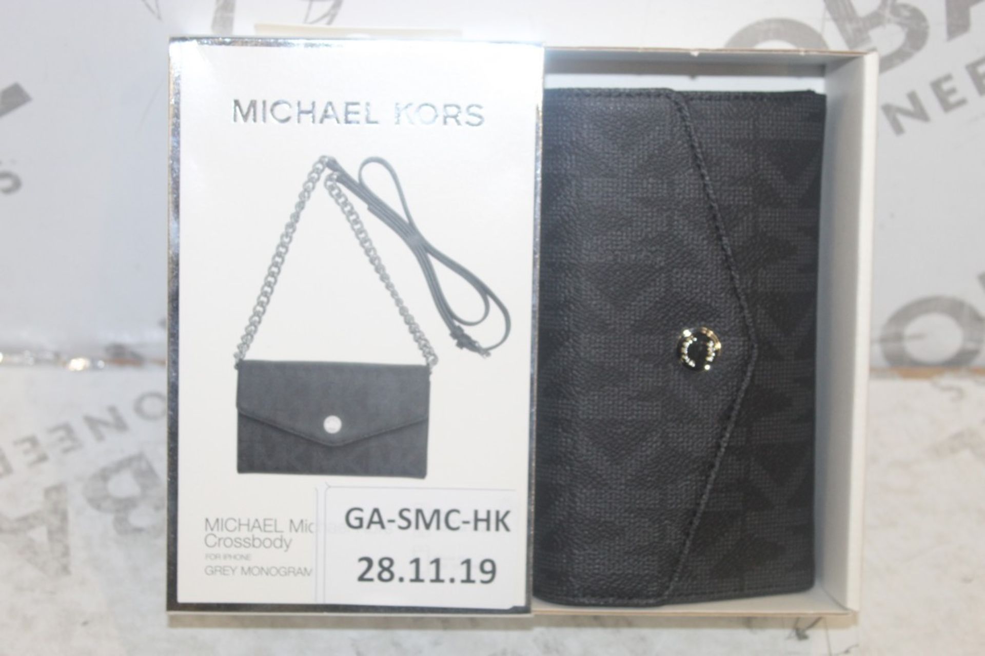 Lot To Contain 2 Boxed Michael Kors Crossbody For Iphone Case Combined RRP £140 (Pictures Are For